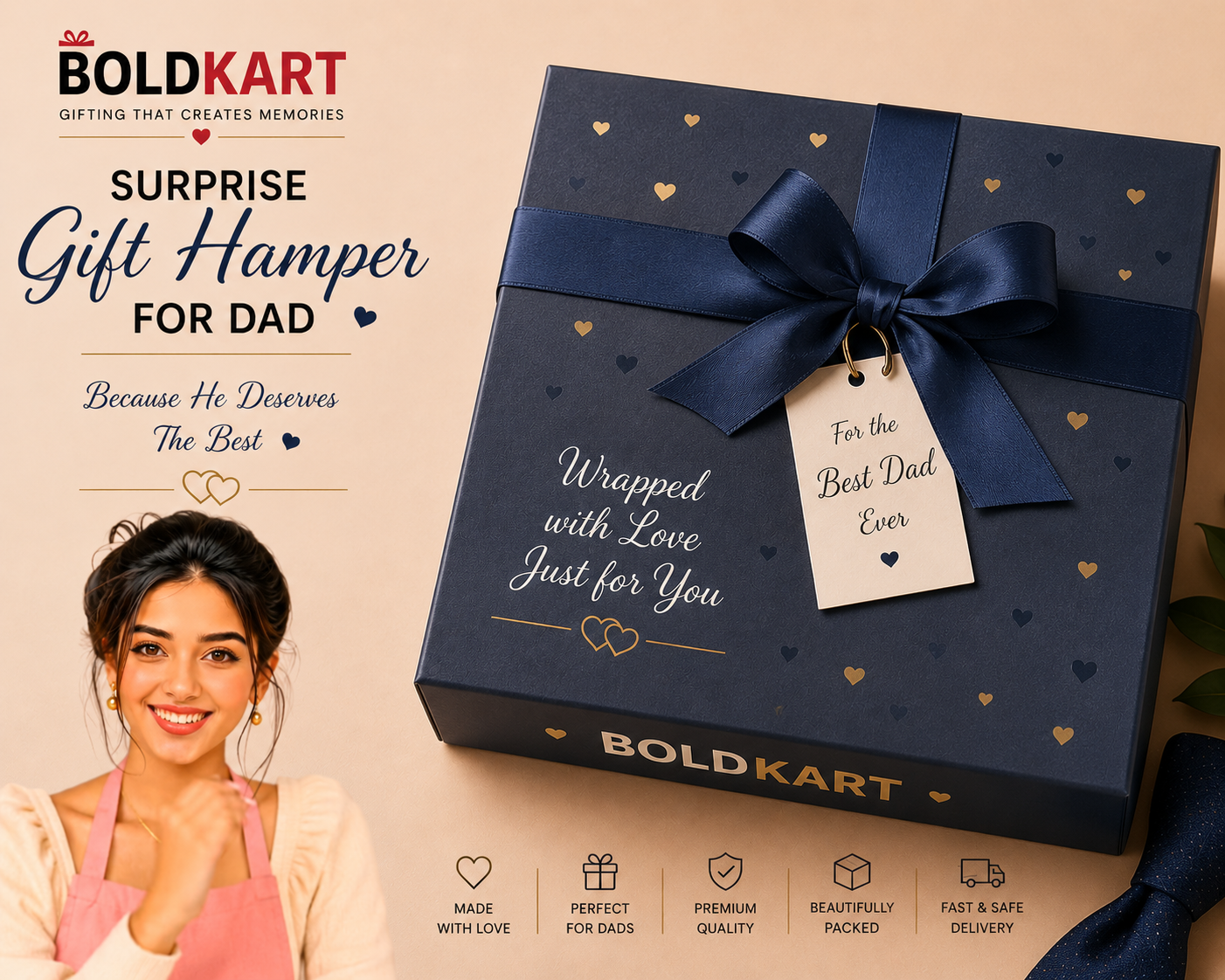 🎁 Surprise Gift Hamper for Dad 💙