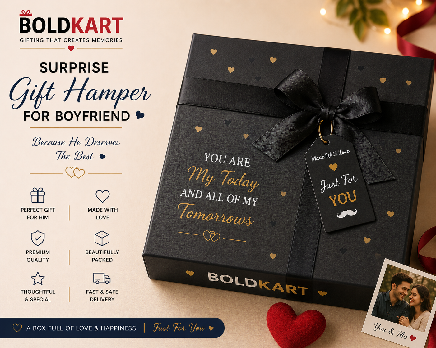 Surprise Gift Hamper for Boyfriend
