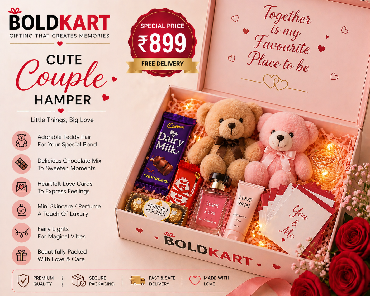 💑 Cute Couple Hamper 💖🎁
