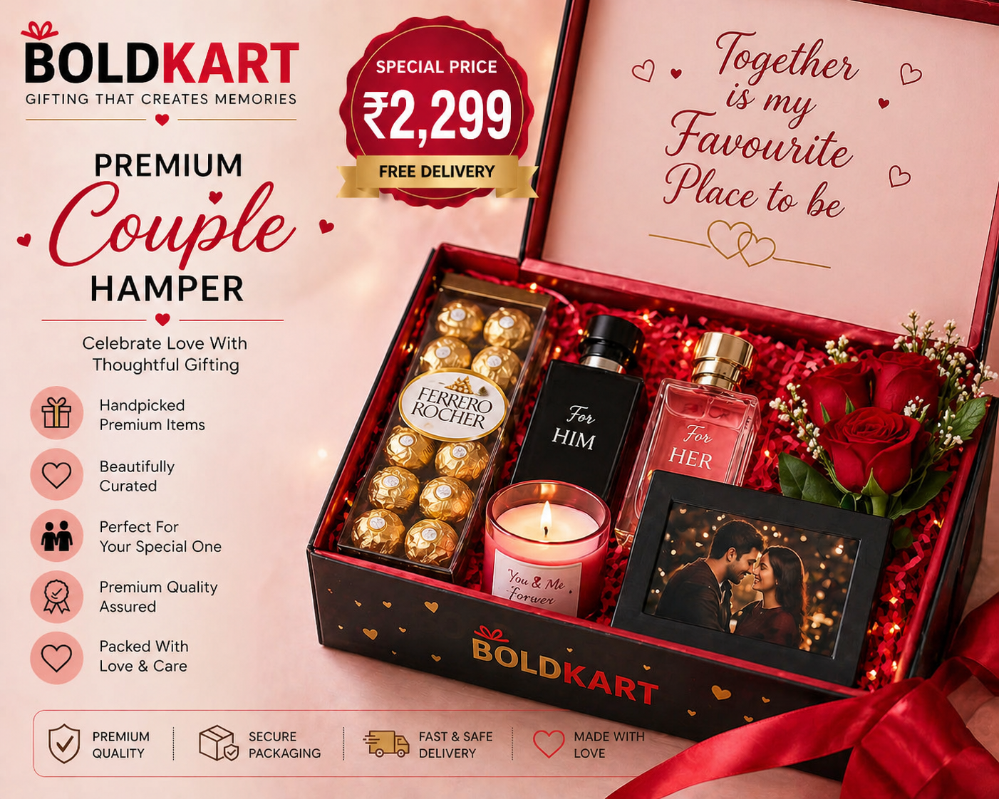 💑 Premium Couple Hamper ❤️✨
